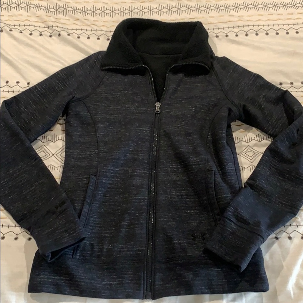 Under Armour Zip up fleece lined sweatshirt